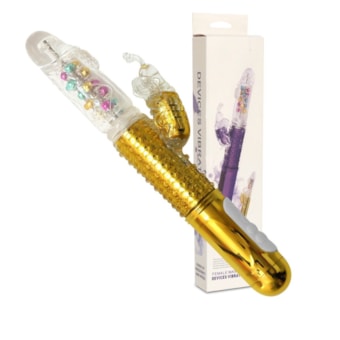 Female Masturbation - Rotativo Vai e Vem Com Borboleta 36 Vibrações e 8 Rotações