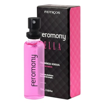 Feromony Ella - Perfume Sensual Feminino Afrodisíaco Com Feromônio