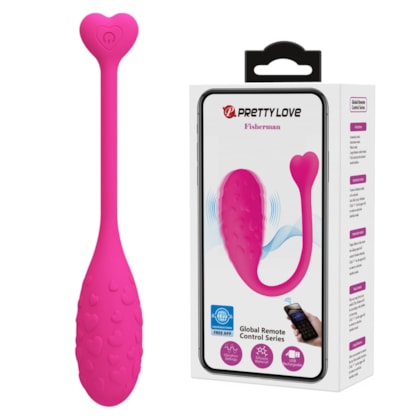 Fisherman - Vibrador Cápsula Com 12 Funções + Controle Via App: Automático, Música e Multiplayer