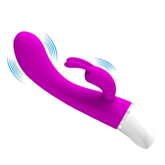 Freda – Vibrador Slim em Silicone Com 30 Modos de Vibração