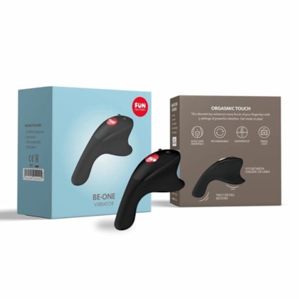 Fun Factory Be One - Vibrador de Dedo Recarregável Com 4 Modos de Vibração à Prova D'água e Submersível