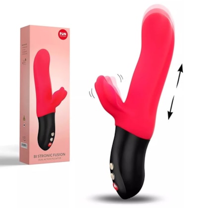 Fun Fatory Bi Stronic Fusion - Vibrador Rabbit Com 6 Pulsações no Ponto G e 6 Vibrações no Clítoris à Prova D'água
