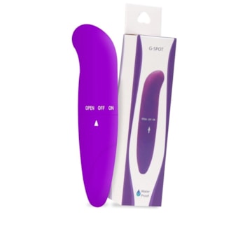 G-Spot  - Vibrador Liso Clássico Ponto G | Roxo