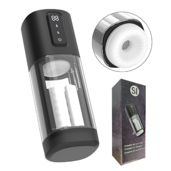 Game Hand - Masturbador Masculino Com 6 Modos de Vai e Vem, 9 Vibrações e 2 Modos de Aquecimento