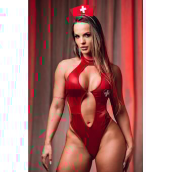 Garota Veneno – Fantasia Sedutora Salva Vidas com Body em Visco e Tiara