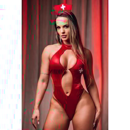 Garota Veneno – Fantasia Sedutora Salva Vidas com Body em Visco e Tiara