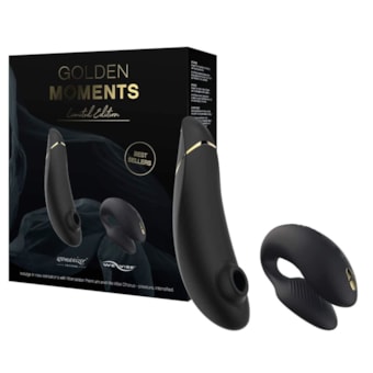 Golden Moments - We-Vibe Chorus (O Melhor Vibrador de Casal) + Womanizer Premium 2 (O Melhor Estimulador Clitoriano)