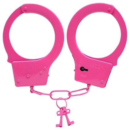 Hand Cuffs - Algema de Metal Pink