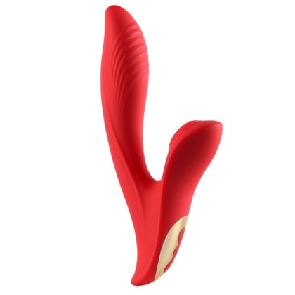 Happy Angel - Vibrador Rabbit com 10 Modos de Vibração e 3 de Cutucadas no Clítoris