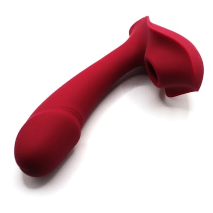 Heart of Ocean - Vibrador Ponto G e Estimulador do Clítoris por Ondas de Pressão Com 9 Funções em Cada