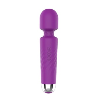 Hero - Vibrador Varinha Massageadora Com 7 Modos de Vibração e 4 Velocidades | Roxo