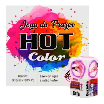 Hot Color - Dado Duplo Colorido de Posição Hétero e Local