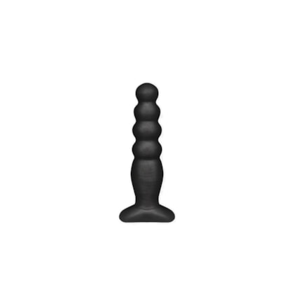 Impact - Plug Anal Boleado 12 x 3cm | Preto