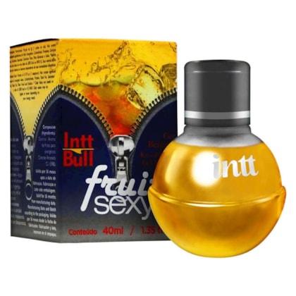 Intt Bull Fruit Sexy - Gel Comestível Que Esquenta | Sabor: Energético