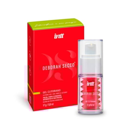 INTT & Deborah Secco - Gel Clitoriano Excitação Intensa Com Vibração, Pulsação e Aquecimento | Sabor: Frutas Vermelhas