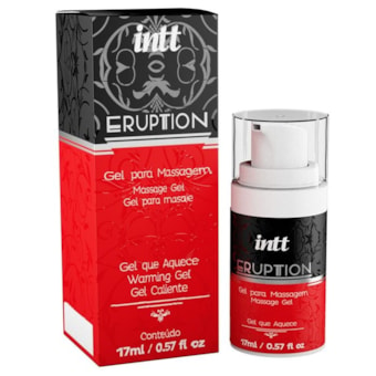 Intt Eruption - Gel Excitante Feminino Que Aquece