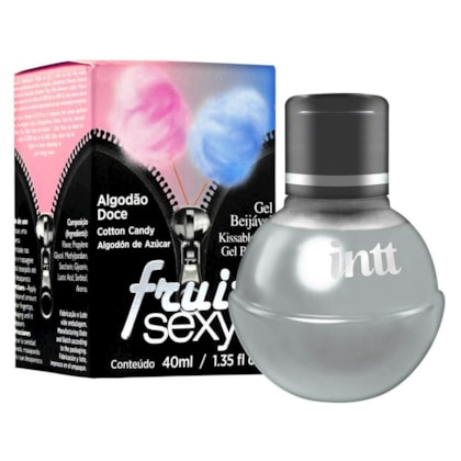 Intt Fruit Sexy - Gel Comestível Fruit Sexy | Sabor: Algodão Doce