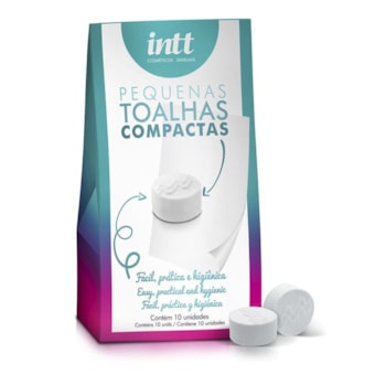 Intt - Pequenas Toalhas Compactas para Higienização