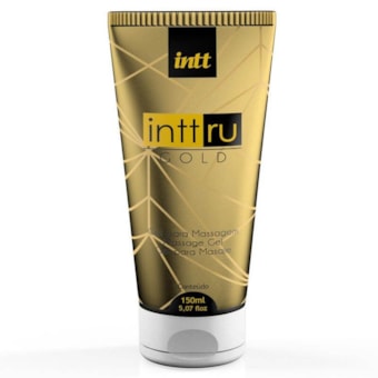 Intt Ru Gold - Gel Ultra Deslizante Para Massagem Nuru ou Práticas do Fisting