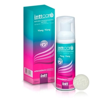 Inttcare - Espuma de Higiene Íntima Unissex Com Aroma de Ylang Ylang