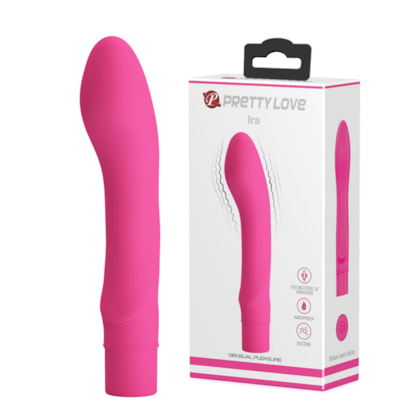 Ira - Vibrador Ponto G Com Saliência Para o Clítoris e 10 Funções de Vibração