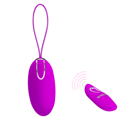 Jacqueline - Vibrador Cápsula Bullet 12 Funções de Vibração e Controle Remoto