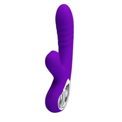 Jersey - Vibrador com 12 funções e Sugador de Clítoris com 4 Funções