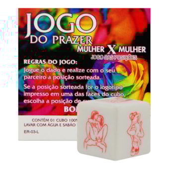 Jogo do Prazer - Dado Unitário de Posições Lésbica