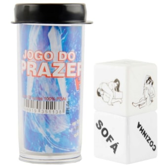 Jogo do Prazer Hot - Kit de 2 Dados com Posições e Locais