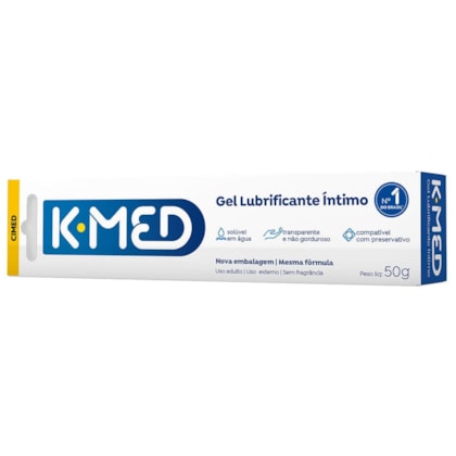 K-med  -  Gel Lubrificante Íntimo a Base de Água | 50 Gramas