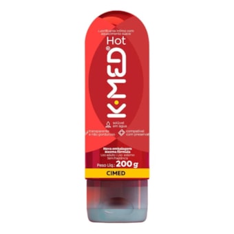 K-med Hot - Gel Lubrificante Íntimo Com Efeito Que Aquece