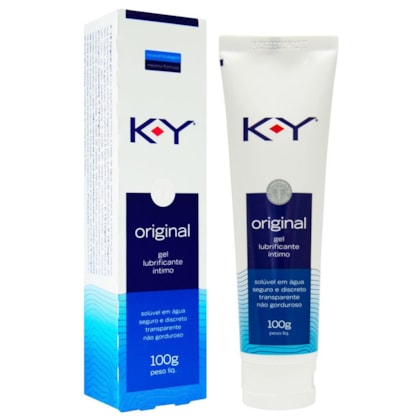 K-Y - Gel Lubrificante Íntimo a Base de Água | 100 Gramas