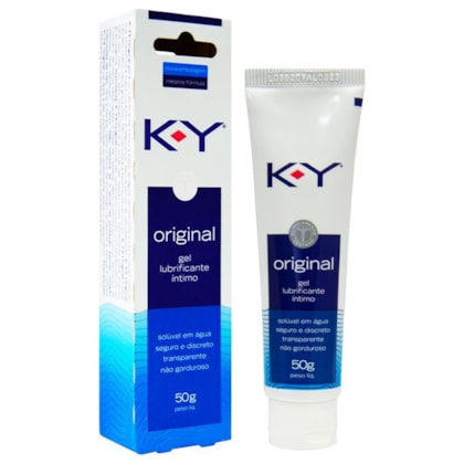 K-Y - Gel Lubrificante Íntimo a Base de Água | 50 Gramas