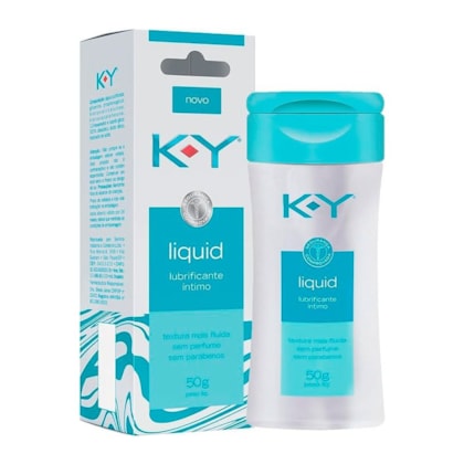 K-y Liquid - Lubrificante Íntimo a Base D'água Com Textura Mais Leve e Fluida