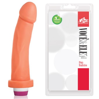 Kenobi - Pênis Liso Com Vibrador | 19 x 4,5cm