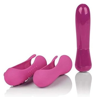 Key Ceres By Jopen - Vibrador Com 5 Modos De Vibrações e 2 Capas Removiveis de Silicone