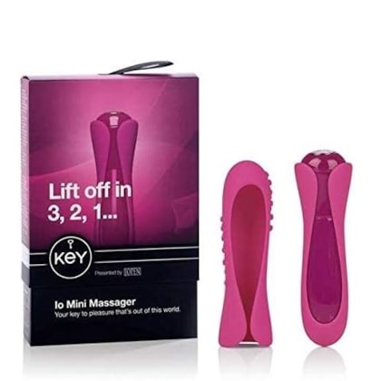 Key Ceres By Jopen - Vibrador Com 5 Modos De Vibrações e 2 Capas Removiveis de Silicone