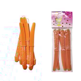 Kit de 6 Facas Com Cabo Formato de Pênis