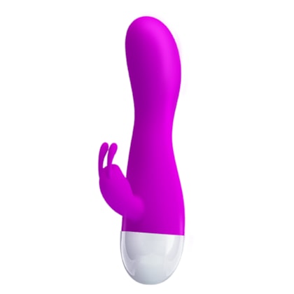 Kyle - Vibrador Rabbit Ponto G e Clítoris com 30 Funções e USB na Base