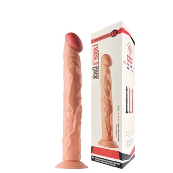 Lance's Cock - Pênis Gigante e Realístico Com Ventosa e Veias Salientes -  35 x 6cm