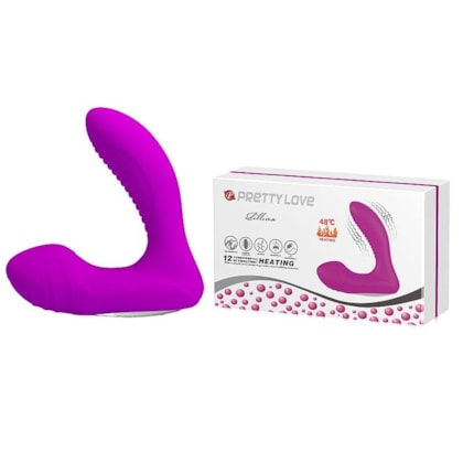 Lillian – Vibrador de Ponto G e Clitóris com Aquecimento e 12 Modos de Vibração