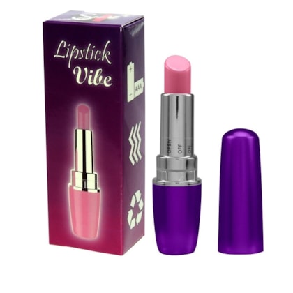 Lipstick Vibe - Vibrador em Formato de Batom | Roxo