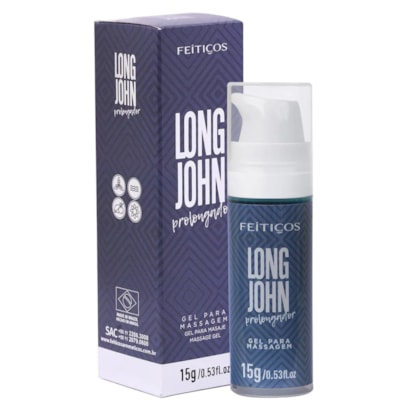 Long John - Gel Retardante da Ejaculação e Prolongador da Ereção Masculina