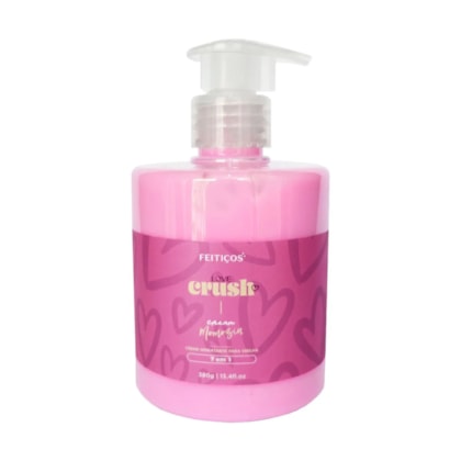 Love Crush Cream - Creme Hidratante para Virilha 7 em 1 Com Hidratação Profunda e Aroma Irresistível