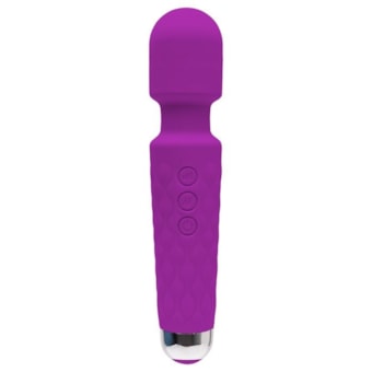 Love Magic - Vibrador Massageador com 20 Funções de Vibração e 7 Velocidades | Roxo