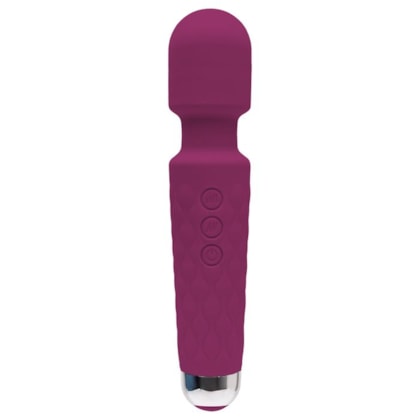 Love Magic - Vibrador Massageador com 20 Funções de Vibração e 7 Velocidades | Vinho