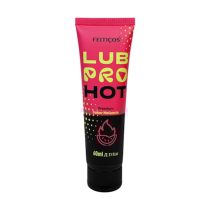 LubPRO Hot  – Lubrificante Premium com Efeito Quente e Sabor Irresistível  |  Sabor: Melancia
