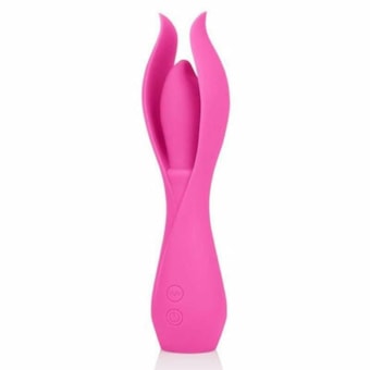 Lust By Jopen L6 - Vibrador Ponto G, Estimulador de Clítoris e Períneo Em Forma de Pétalas Com 10 Modos de Vibração