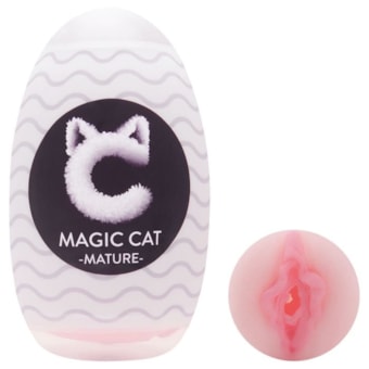 Magic Cat Mature - Masturbador Ovo CyberSkin em Forma de Vagina 34 a 40 Anos