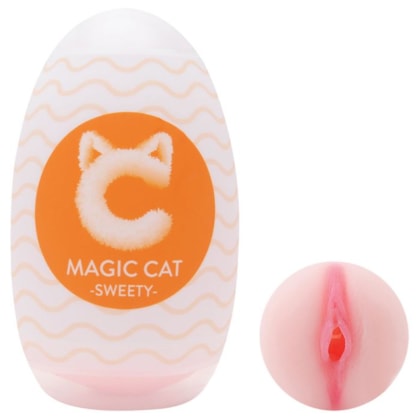 Magic Cat Sweety - Masturbador Ovo CyberSkin em Forma de Vagina 25 a 28 Anos